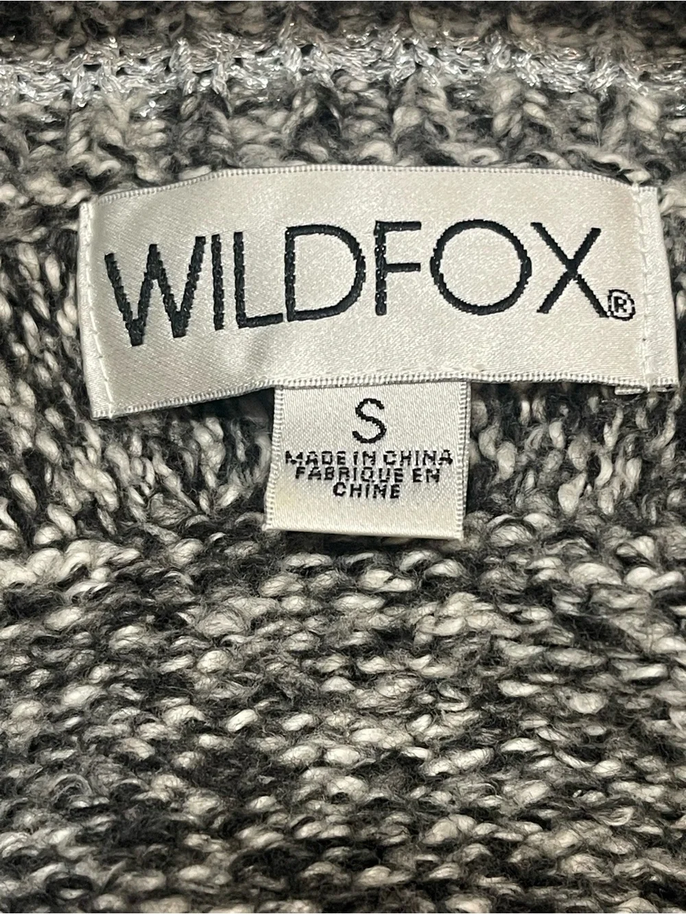 Wildfox embroidered flower